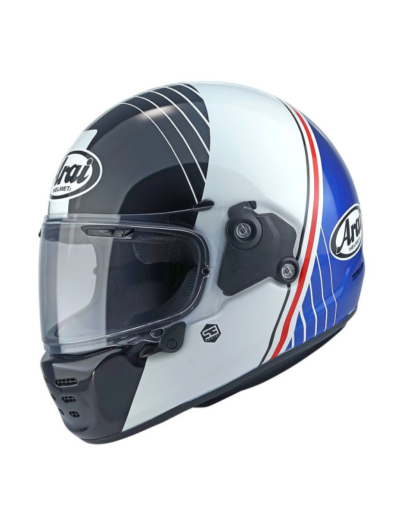 Arai Concept-XE Temu Blue Weiß/Blau Glänzend Integral-Motorradhelm - 1 Arai Concept-XE Temu Blue Weiß/Blau Glänzend Integral-Motorradhelm - 1