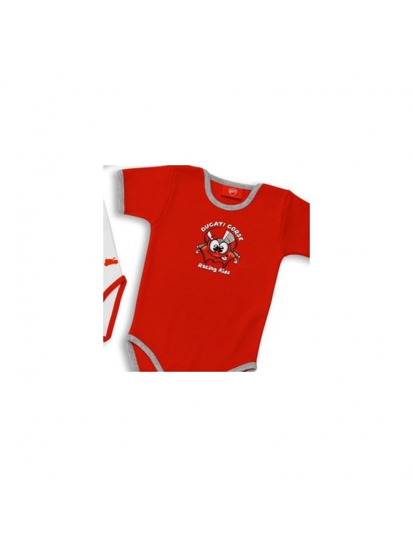 Tutina Body Neonato Ducati Corse 100% Cotone Anallergici 98768530 - 3